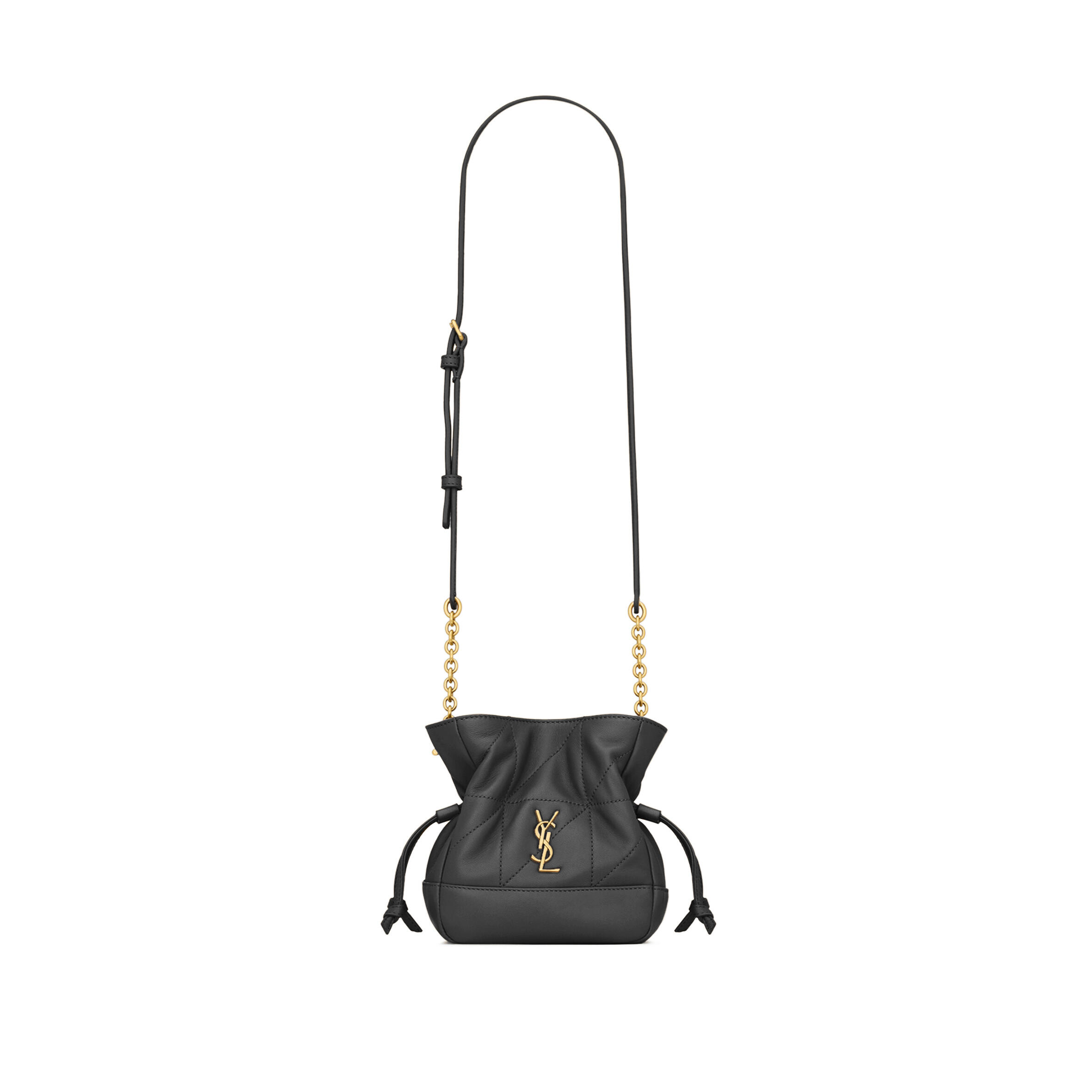 YSL JAMIE MINI SHOULDER POUCH IN LAMBSKIN 859174 (15.5*14.5*8cm)